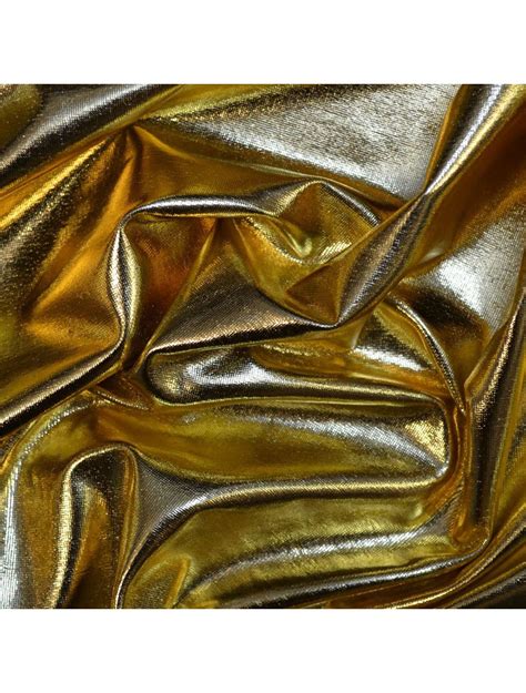 Gold Lycra Fabric 